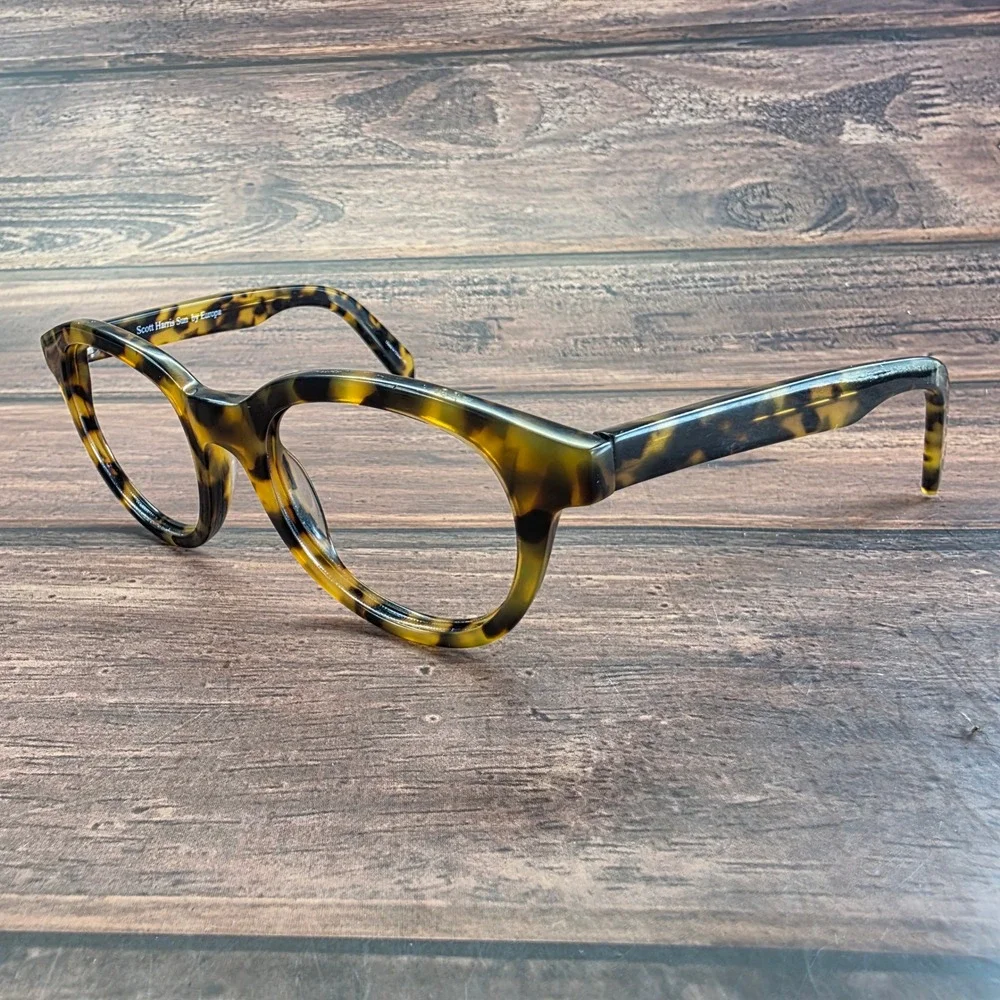 Scott‎ Harris Sun 02 Tortoiseshell Cat Eye Eyeglasses 48-20-140 FRAMES ONLY